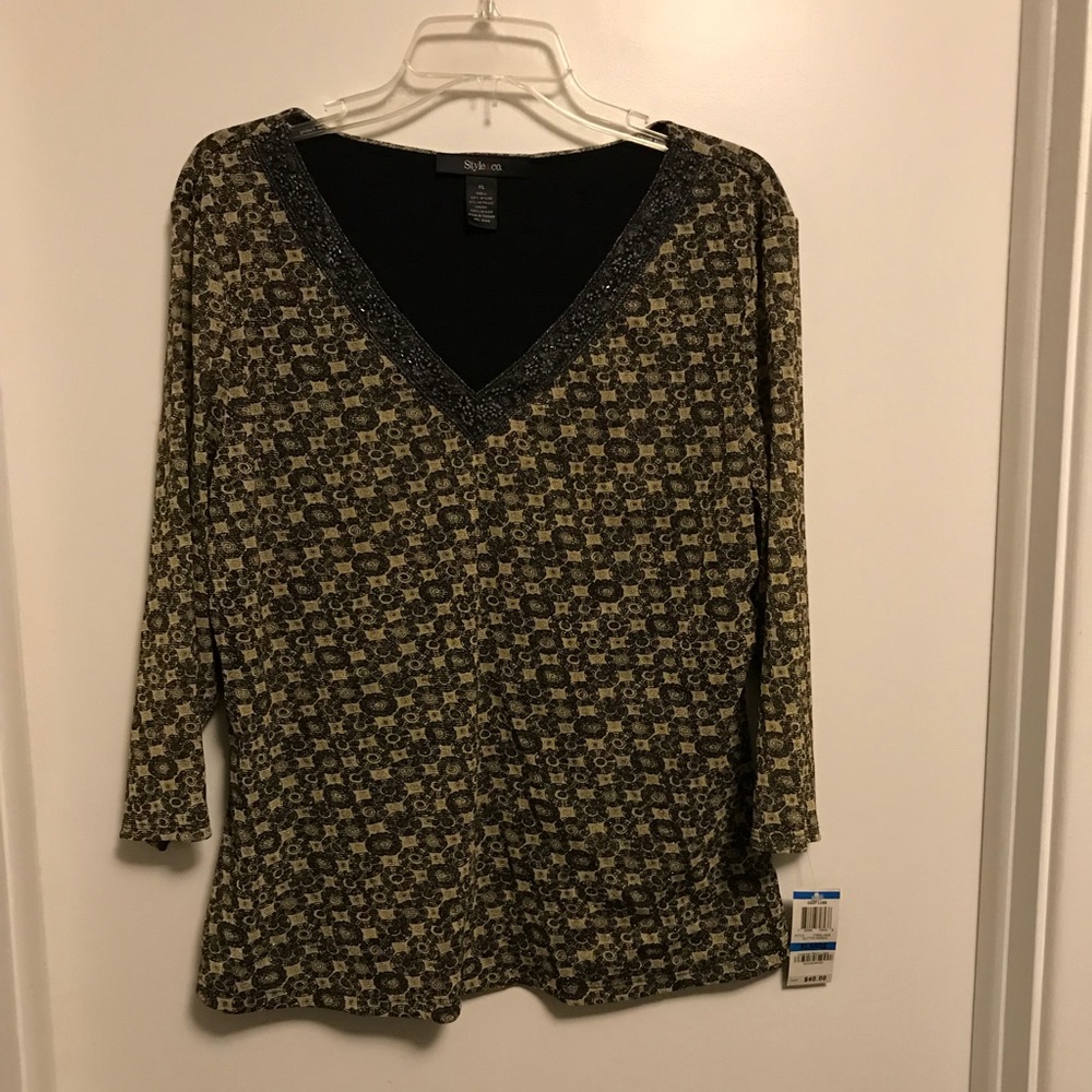Style and Co Cozy Luxe Shirt